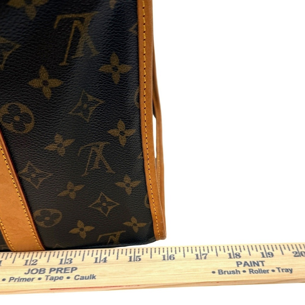Louis Vuitton Sac Chien 40 Monogram Canvas Pet Carrier Dog Bag M42024 Brown - Picture 8 of 10